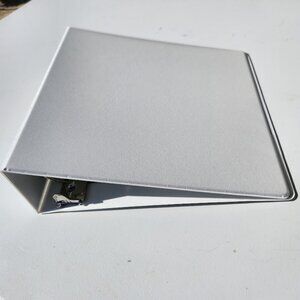 New 3" 3 Inch 3 Ring Binder Round Ring White School Supplies Teacher's Supplies